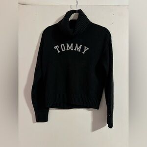 Tommy Hilfiger Black Turtleneck Sweater
